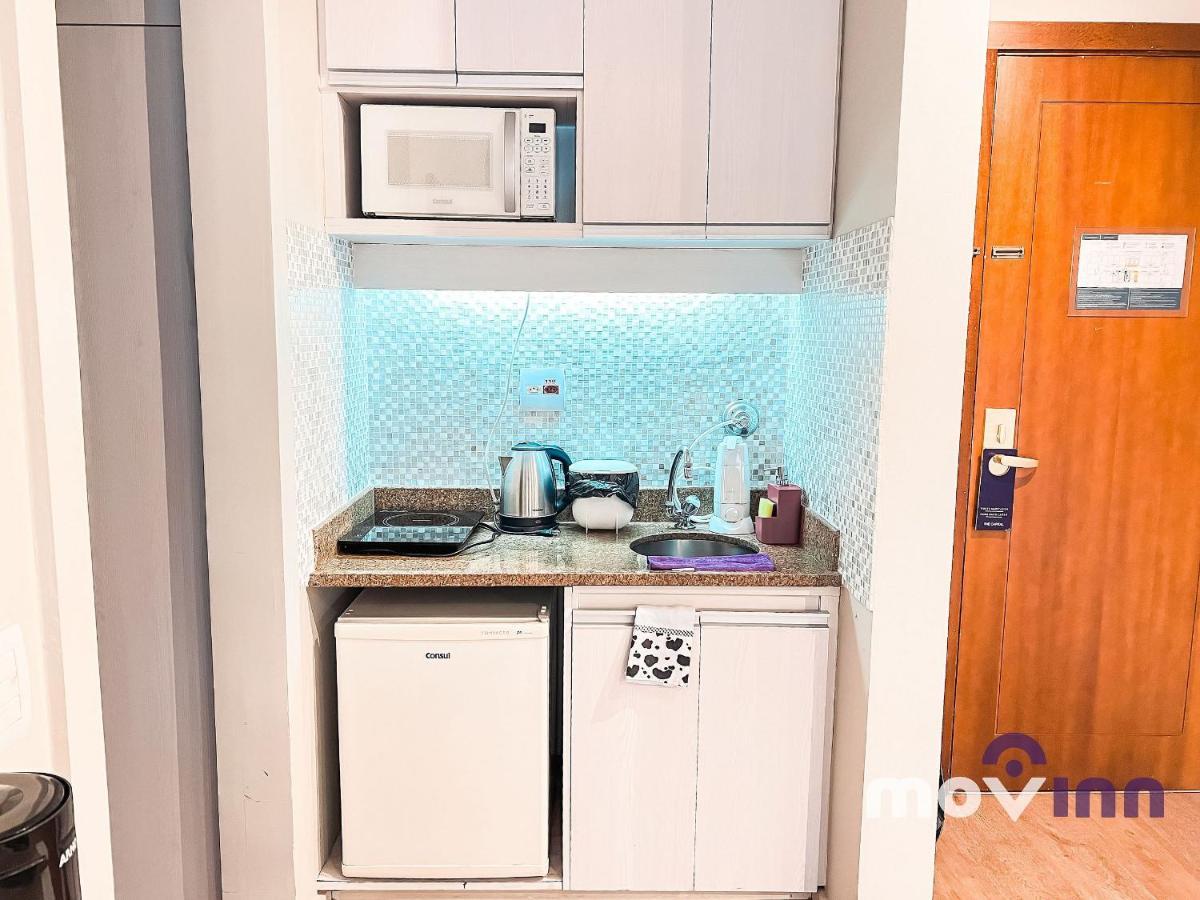 Flat Itaim Bibi 1º Andar By Movinn | 35 M² 상파울루 외부 사진